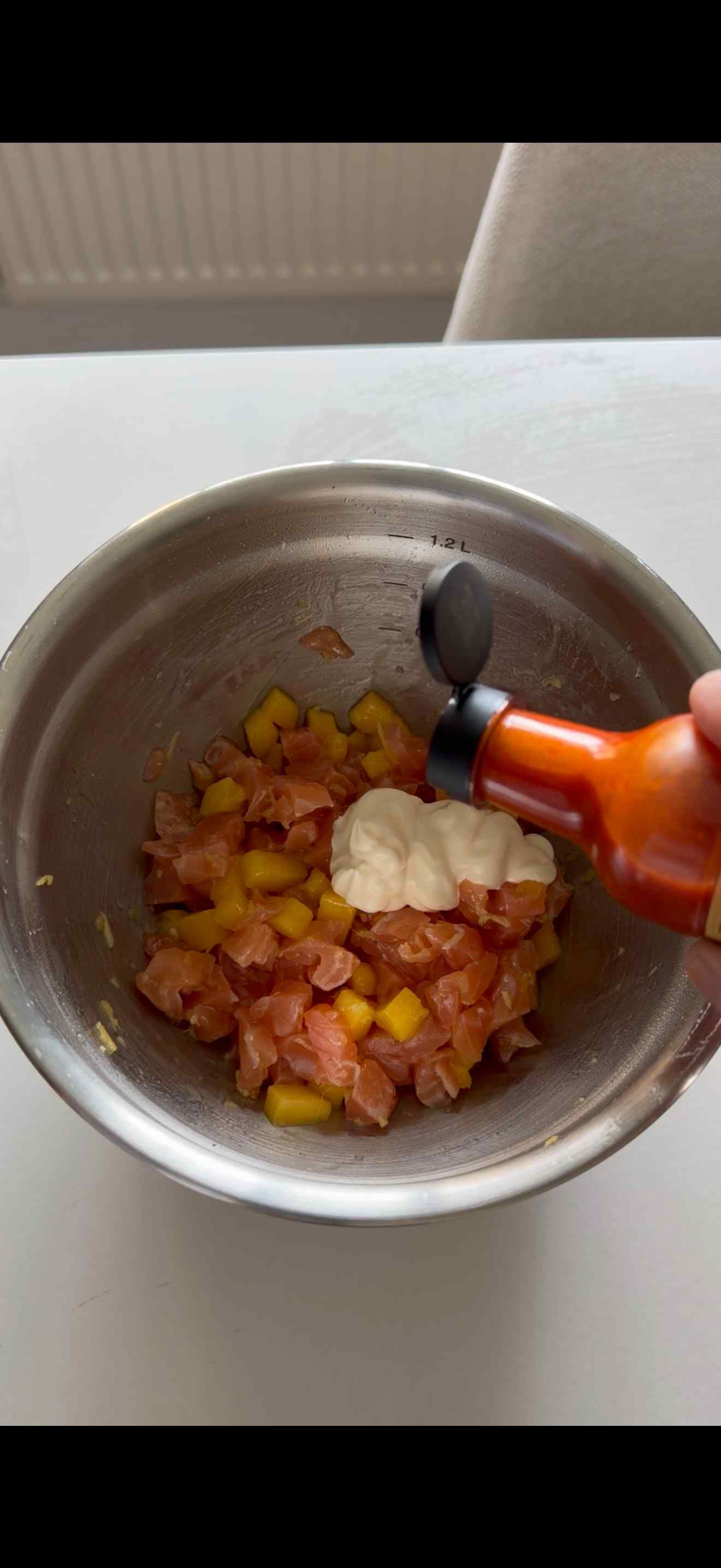 Marinado de salmón